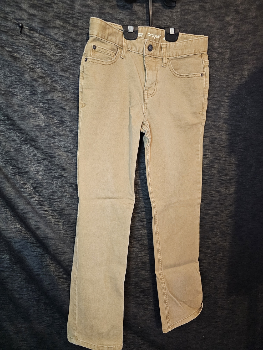 Cat & Jack Khaki Straight-Leg Pants